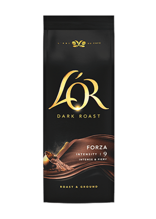 250g ground dark roast forza 495x692